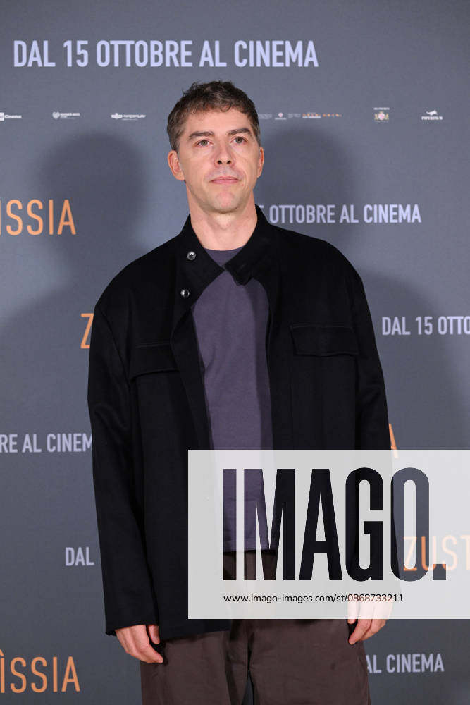Michele Riondino during the photocall for the presentation of the film Zustissia, inspired by the true story of the longest miscarriage of justice in Italian history, 33 years of wrongful imprisonment. Rome, October 6, 2026 Rome Italy - ZUMAa289 20261006_zia_a289_043