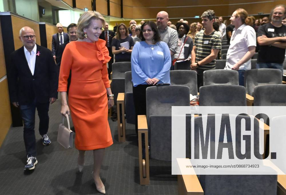 Queen Mathilde attends the conference « AI in balance » BRUSSELS, BELGIUM - OCTOBER 06 : Queen Mathilde is attending the closing ceremony of the conference AI in balance Artificial Intelligence, Society and Sustainable Development , organised by the Federal Council for Sustainable Development (CFDD). Following the conference, the Queen will speak with a group of young people about how they use AI in their work to promote sustainable development. This activity forms part of the Queen s role as Advocate for the United Nations Sustainable Development Goals and Honorary President of the CFDD on October 6, 2026 in Brussels, Belgium, 06 10 2026 Brussels Belgium