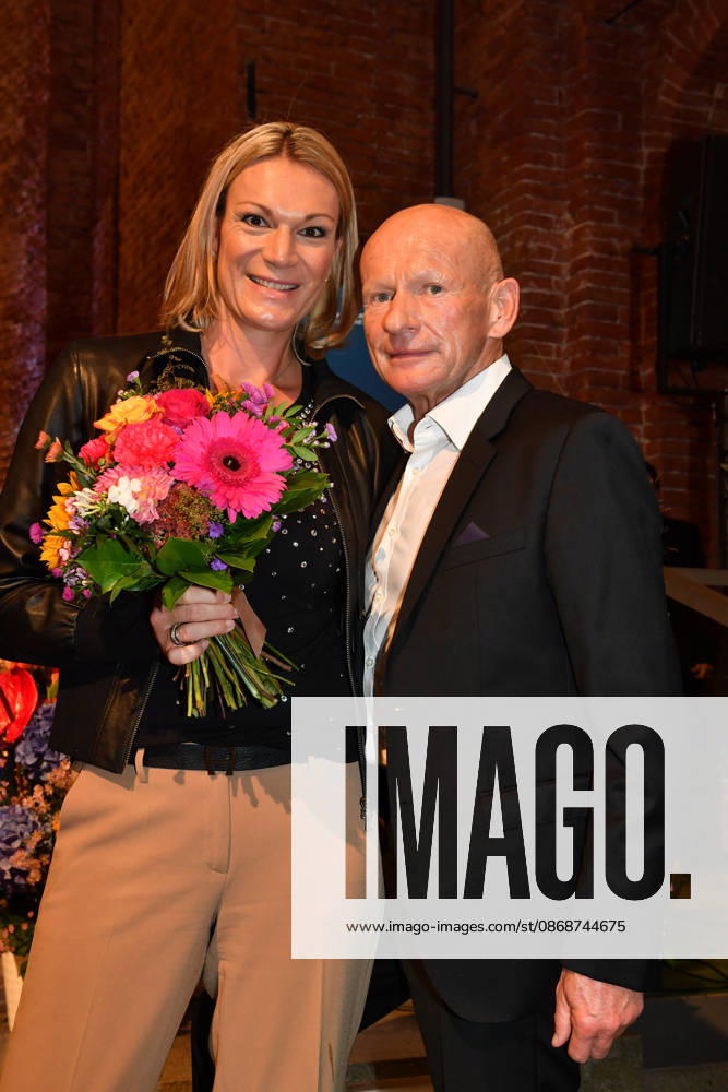 Maria Höfl Riesch with her boyfriend Johann Schrempf; Award Ceremony for the Bavarian State Medal for Social Service, 2026; All Saints Day; Hofkirche, Munich