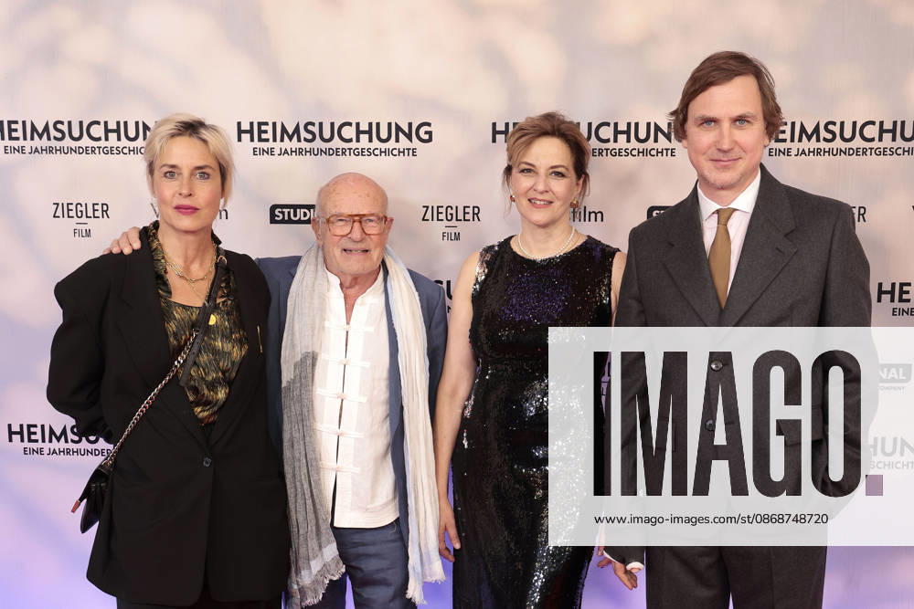 Susanne Wolff, Volker Schloendorff, Martina Gedeck, and Lars Eidinger at the premiere of *Heimsuchung* on October 6, 2026, at Kino International in Berlin. Susanne Wolff, Volker Schloendorff, Martina Gedeck, and Lars Eidinger attend the premiere of *Heimsuchung: The Beloved* at Kino International on October 6, 2026, in Berlin, Germany. *Heimsuchung* film premie