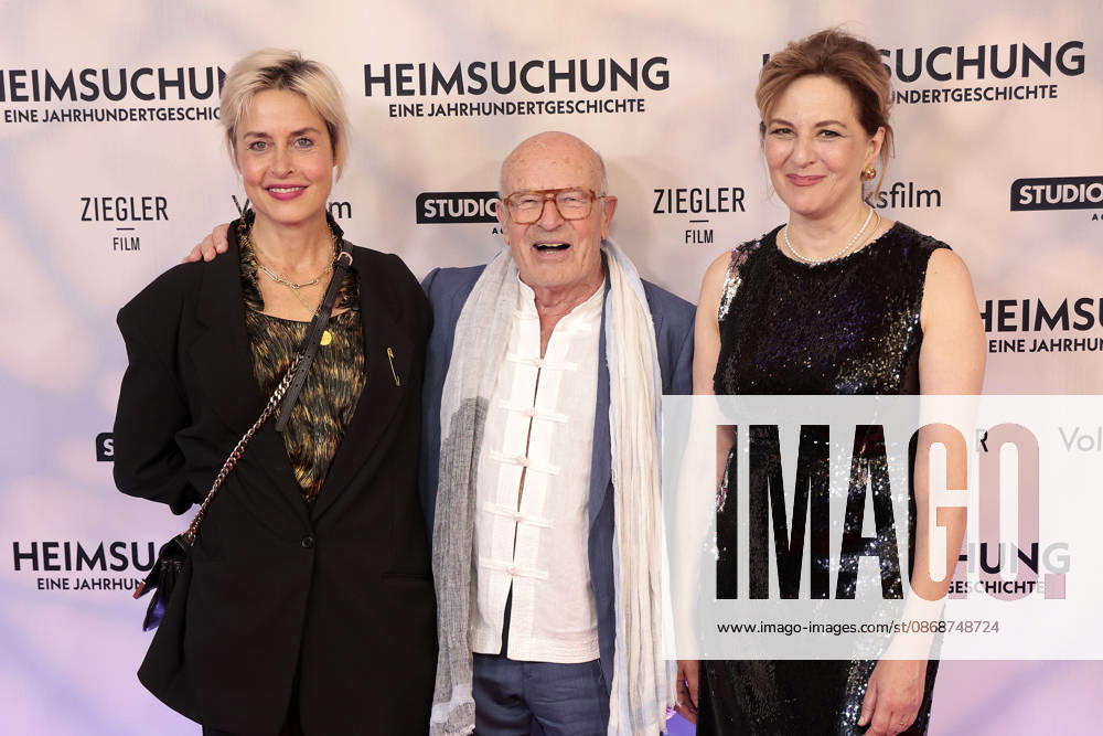 Susanne Wolff, Volker Schloendorff, and Martina Gedeck at the premiere of *Heimsuchung* on October 6, 2026, at Kino International in Berlin. Susanne Wolff, Volker Schloendorff, and Martina Gedeck attend the premiere of *Heimsuchung: The Beloved* at Kino International on October 6, 2026, in Berlin, Germany. *Heimsuchung* film premiere in Berlin