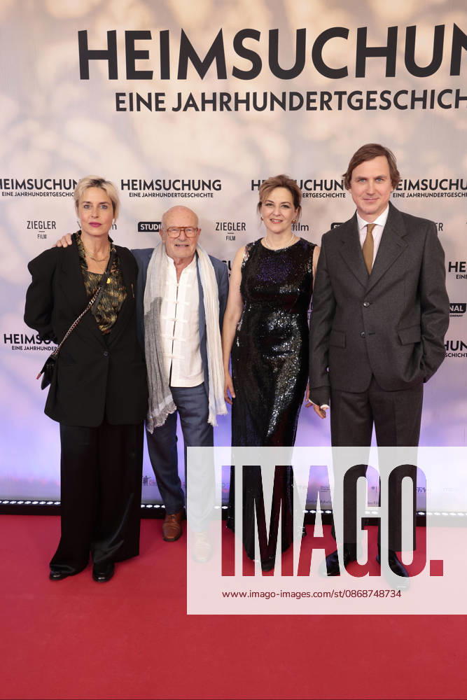 Susanne Wolff, Volker Schloendorff, Martina Gedeck, and Lars Eidinger attend the premiere of *Heimsuchung: The Beloved* at Kino International on October 6, 2026, in Berlin, Germany. *Heimsuchung: The Beloved* premiere in Berlin, Germany