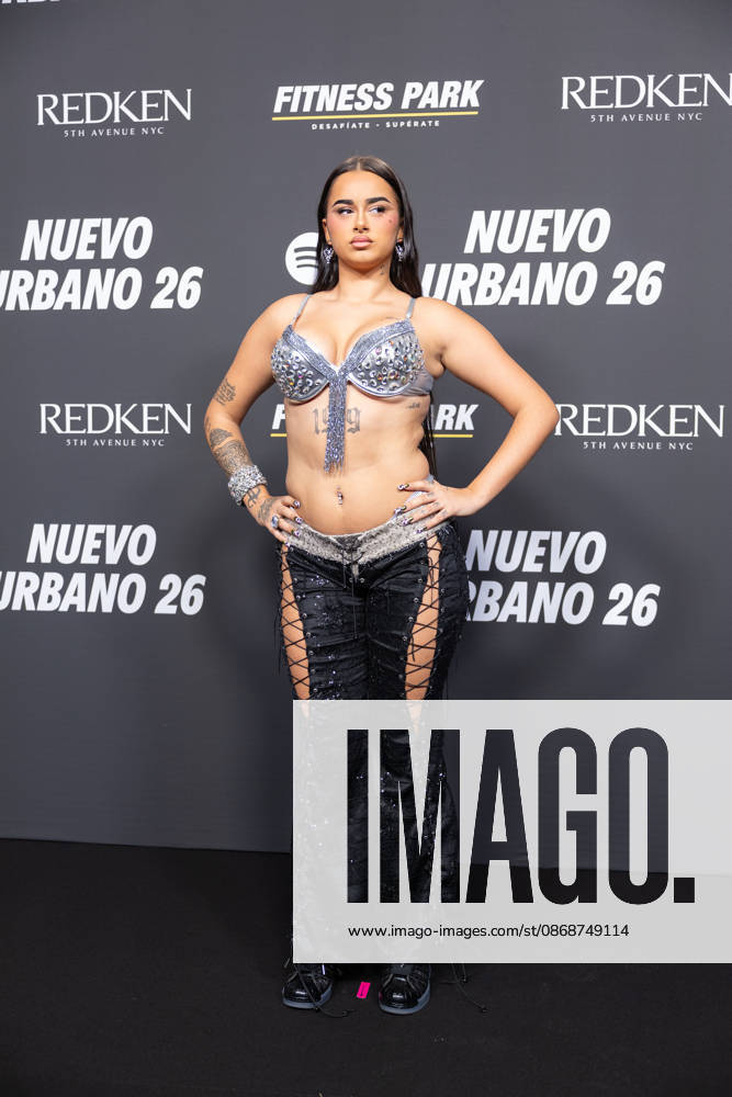 Spotify Hosts the Nuevo Urbano 26 Event Singer Lorna during the Nuevo Urbano 26 event at Shôko Madrid on October 6, 2026, in Madrid, Spain. The event, organized by Spotify, brings together some of the artists and key figures of the new Spanish urban music scene. OCTOBER 6, 2026 SPOTIFY NUEVO URBANO MUSIC SINGERS Jesús Hellí Madrid Madrid, Spain