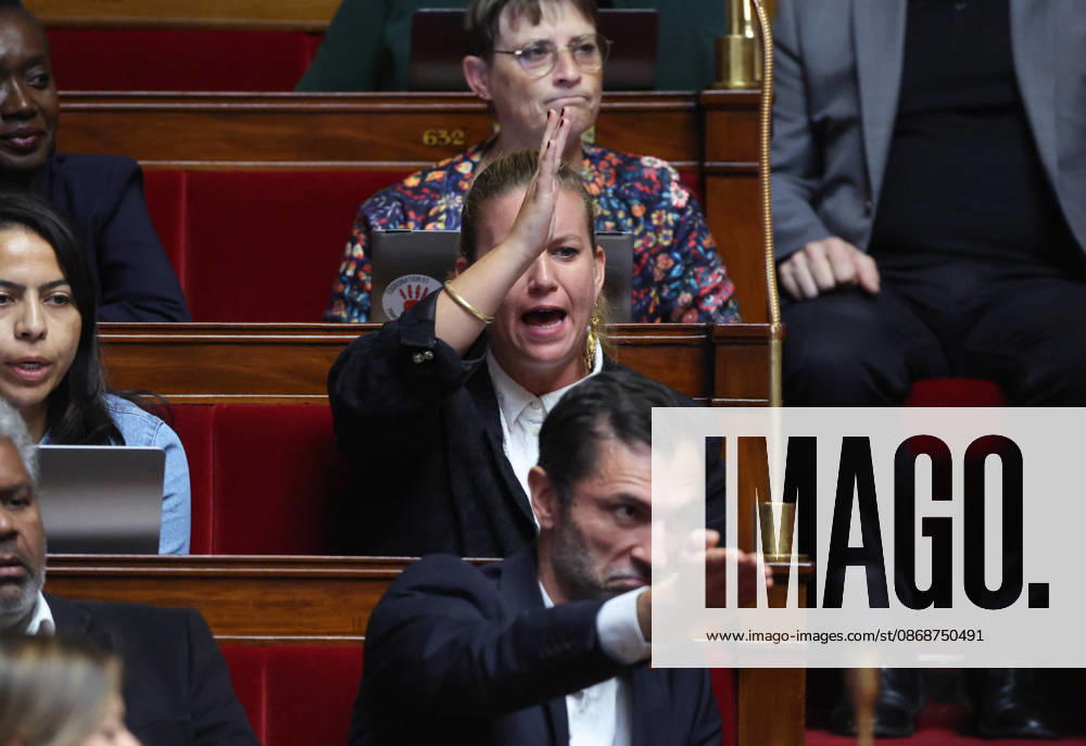 AssembleÌe Nationale - QAG du 6 octobre 2026 Mathilde Panot Sà ance des Questions d Actualità s au Gouvernement à l AssembleÌe Nationale à Paris, le 6 octobre 2026. Current Affairs Question Period with the Government at the National Assembly in Paris