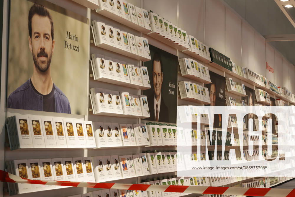Frankfurt Impressions: On October 6, 2026, at the 78th Frankfurt Book Fair, Diogenes will be showcasing its booth featuring Mario Petuzzi, Martin Suter, and Takis Würger. Frankfurt am Main, Hesse, Germany