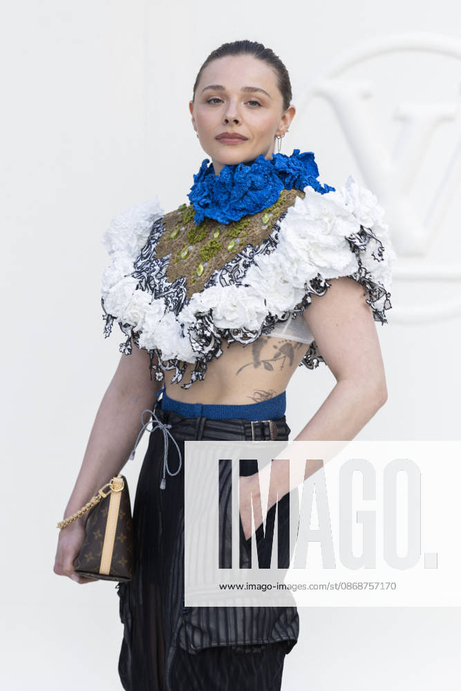Chloë Grace Moretz at the photocall for the Louis Vuitton Women’s Ready-to-Wear Spring Summer 2027 show during Paris Fashion Week (PFW) at the Cité internationale universitaire de Paris, France, on October 6, 2026. Olivier Borde, Bestimage. Photocall at the Louis Vuitton Women’s Ready-to-Wear Spring Summer 2027 show as part of Paris Fashion Week on October 6, 2026, in Paris, France.