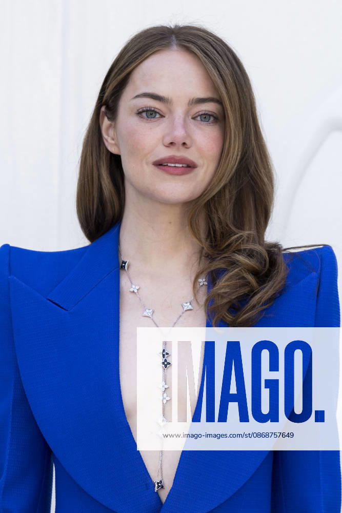 Emma Stone at the photocall for the Louis Vuitton Women s Ready-to-Wear Spring Summer 2027 show during Paris Fashion Week (PFW) at the Cité internationale universitaire de Paris, France, on October 6, 2026. Olivier Borde, Bestimage. Photocall at the Louis Vuitton Women’s Ready-to-Wear Spring Summer 2027 show as part of Paris Fashion Week on October 6, 2026, in Paris, France.