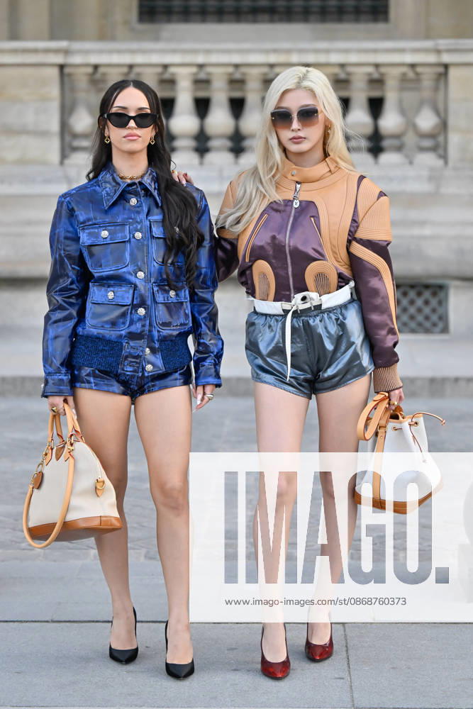 PFW Louis Vuitton Outside Arrivals Daniela Avanzini, Yoonchae arriving at Louis Vuitton show during Paris Fashion Week, in Paris, France on 6 October 2026. Photo by Julien Reynaud APS-Medias ABACAPRESS.COM Paris France