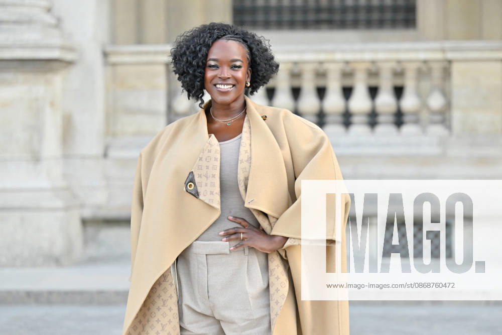 PFW Louis Vuitton Outside Arrivals Wunmi Mosaku arriving at Louis Vuitton show during Paris Fashion Week, in Paris, France on 6 October 2026. Photo by Julien Reynaud APS-Medias ABACAPRESS.COM Paris France