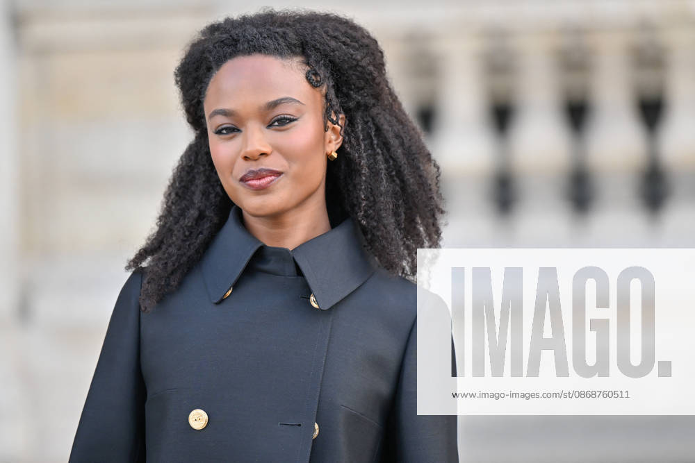 PFW Louis Vuitton Outside Arrivals Maya Boyd arriving at Louis Vuitton show during Paris Fashion Week, in Paris, France on 6 October 2026. Photo by Julien Reynaud APS-Medias ABACAPRESS.COM Paris France