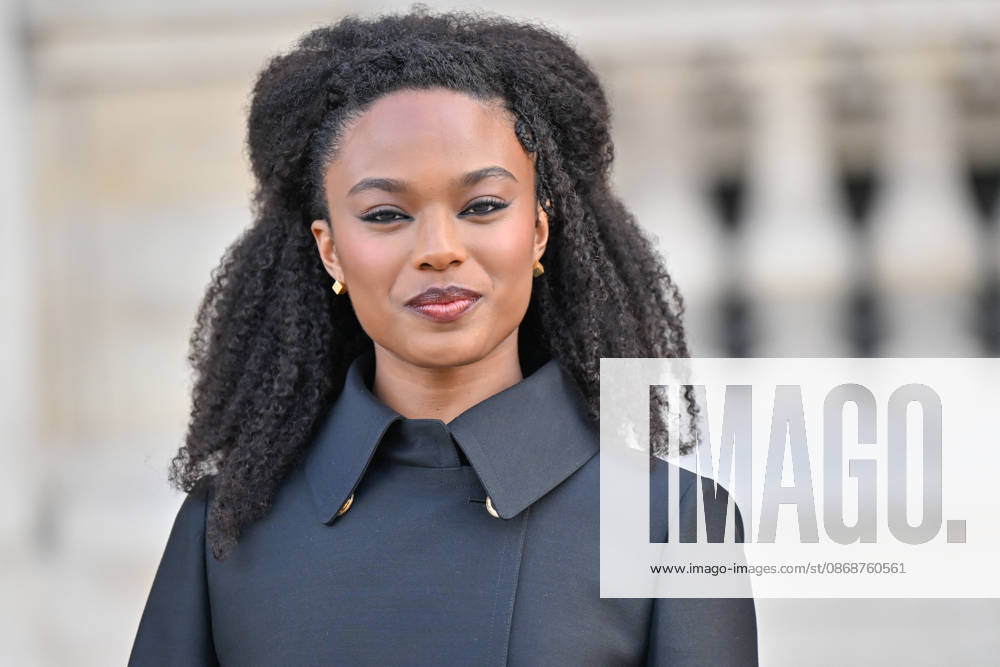 PFW Louis Vuitton Outside Arrivals Maya Boyd arriving at Louis Vuitton show during Paris Fashion Week, in Paris, France on 6 October 2026. Photo by Julien Reynaud APS-Medias ABACAPRESS.COM Paris France