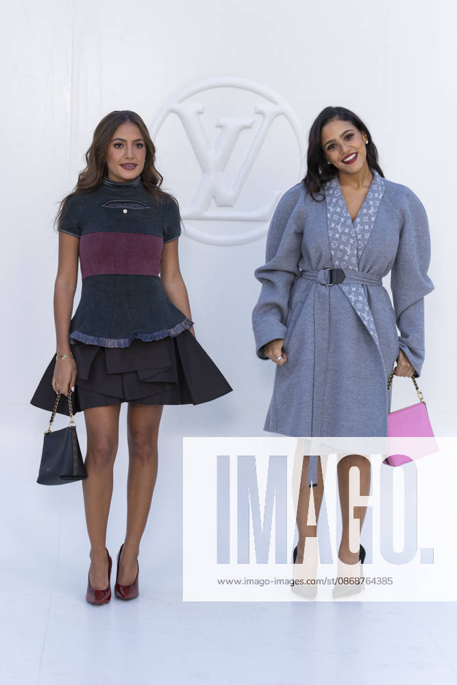 Kinzy Diab and Jana Diab at the photocall for the Louis Vuitton Spring Summer 2027 Women’s Ready-to-Wear collection during Paris Fashion Week (PFW) at the Cité internationale universitaire de Paris, France, on October 6, 2026. Olivier Borde, Bestimage. Photocall at the Louis Vuitton Women’s Ready-to-Wear Spring Summer 2027 show as part of Paris Fashion Week on October 6, 2026, in Paris, France.