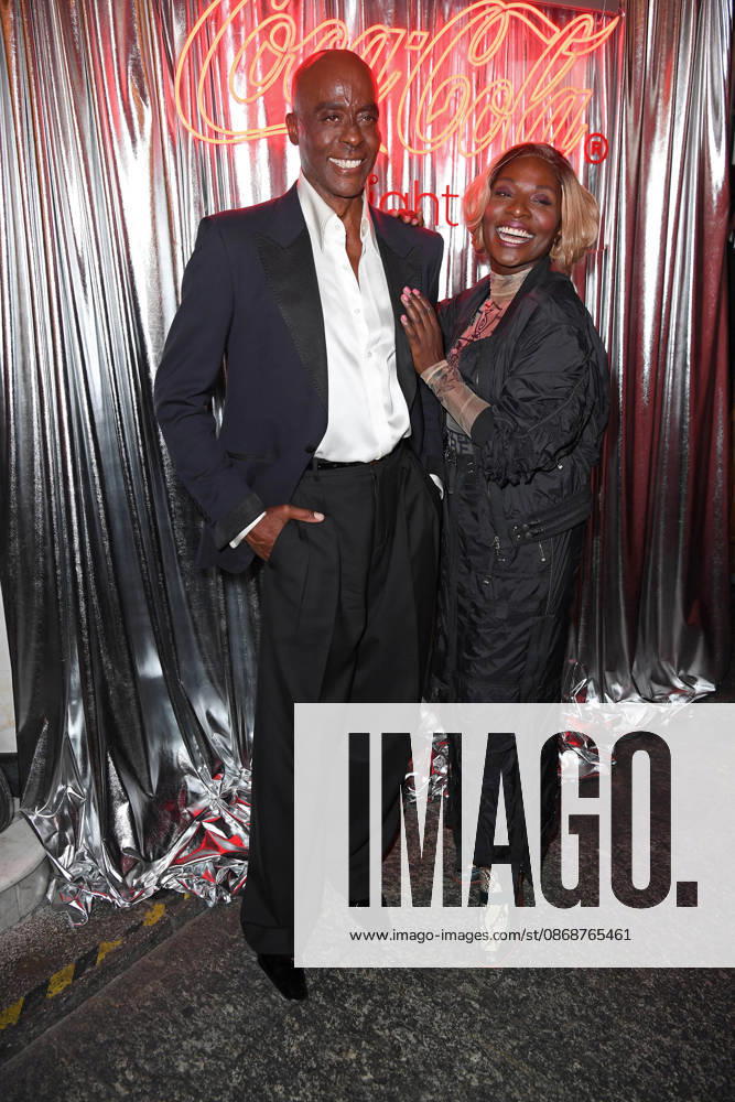 Bruce Darnell and Nikeata Thompson at the COKE LIGHT EXPERIENCE X BRUCE DARNELL at Borchardt in Berlin on October 6, 2026