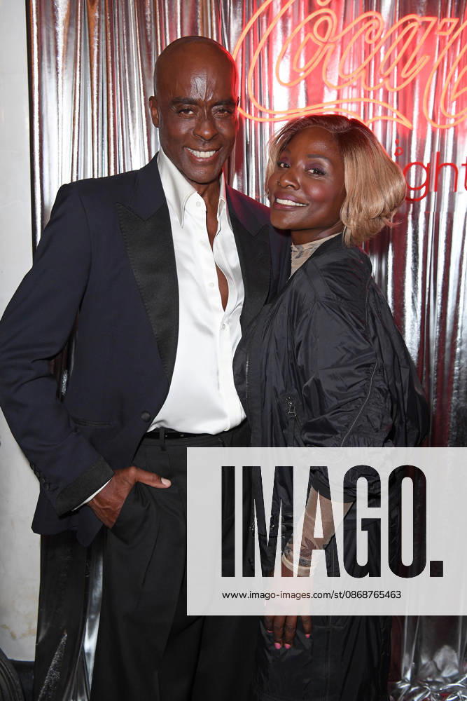 Bruce Darnell and Nikeata Thompson at the COKE LIGHT EXPERIENCE X BRUCE DARNELL at Borchardt in Berlin on October 6, 2026