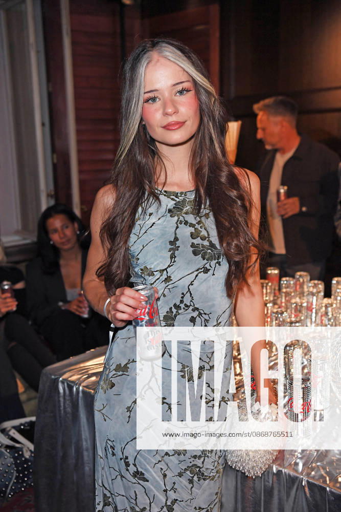 Nadine Breaty at the COKE LIGHT EXPERIENCE X BRUCE DARNELL at Borchardt in Berlin on October 6, 2026
