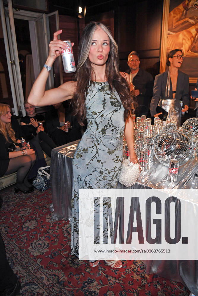 Nadine Breaty at the COKE LIGHT EXPERIENCE X BRUCE DARNELL at Borchardt in Berlin on October 6, 2026