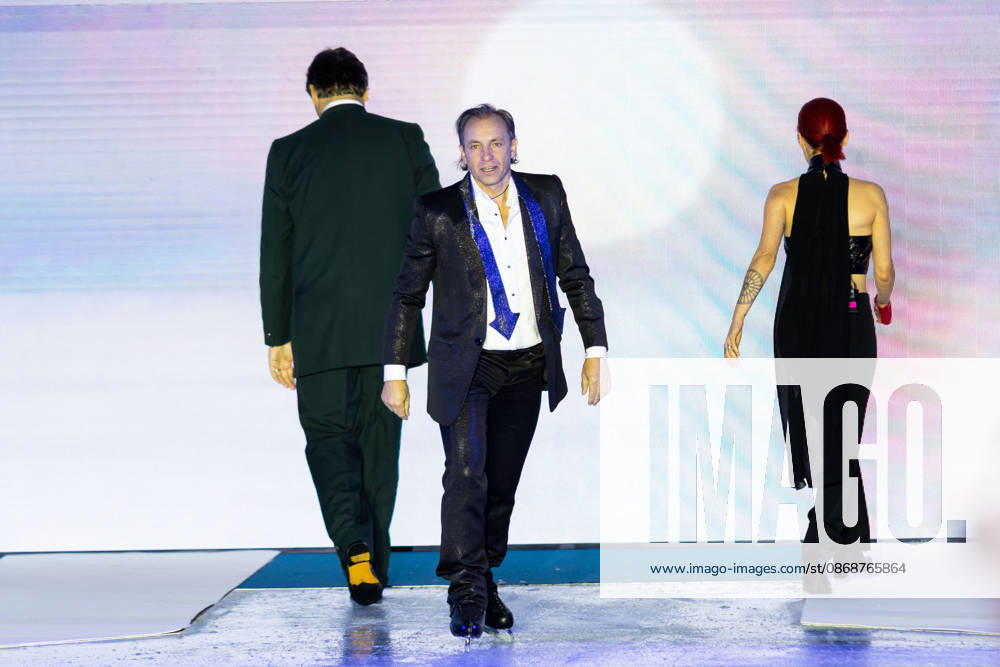 PFW Pierre Cardin Runway NB Philippe Candeloro at the runway during the Pierre Cardin Womenswear Spring Summer 2027 show at Pailleron ice rink as part of Paris Fashion Week on October 06, 2026 in Paris, France. Photo by Nasser Berzane ABACAPRESS.COM Paris France