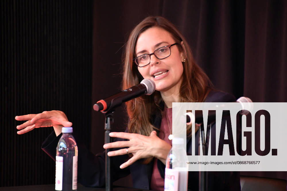 NEW YORK, NY- OCTOBER 6: Lear deBessonet at the press conference for A Few Good Men at Lincoln Center Theater in the Vivian Beaumont Theatre on October 6, 2026 in New York City.