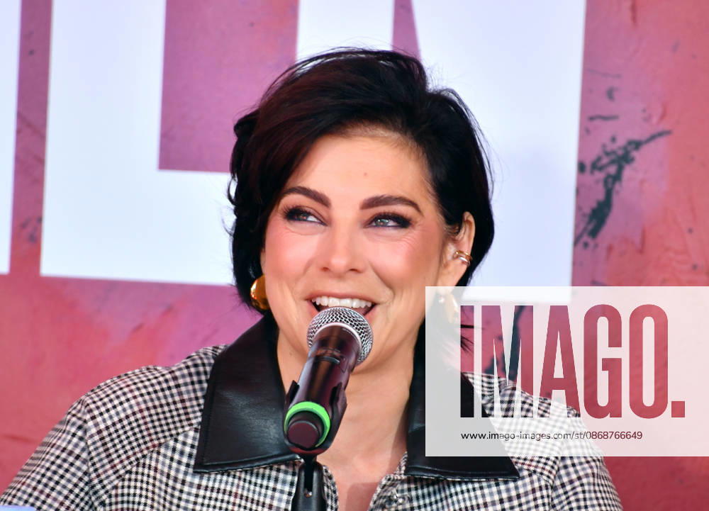 NEW YORK, NY- OCTOBER 6: Krysta Rodriguez at the press conference for A Few Good Men at Lincoln Center Theater in the Vivian Beaumont Theatre on October 6, 2026 in New York City.