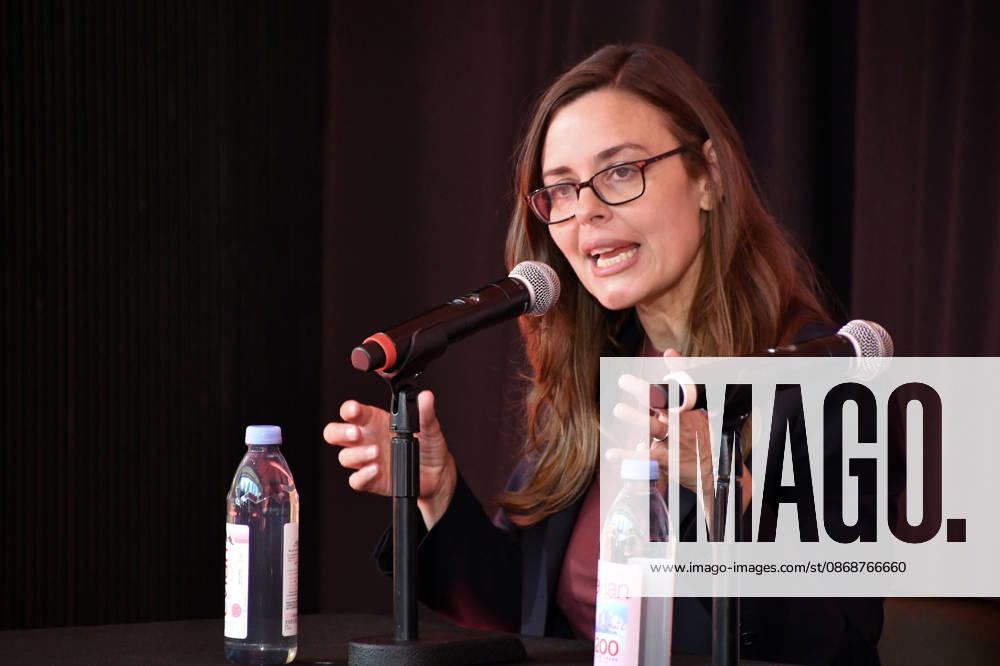 NEW YORK, NY- OCTOBER 6: Lear deBessonet at the press conference for A Few Good Men at Lincoln Center Theater in the Vivian Beaumont Theatre on October 6, 2026 in New York City.