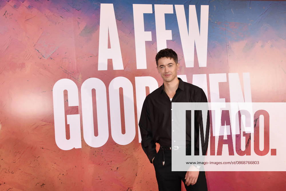NEW YORK, NY- OCTOBER 6: Tom Blyth at the press conference for A Few Good Men at Lincoln Center Theater in the Vivian Beaumont Theatre on October 6, 2026 in New York City.
