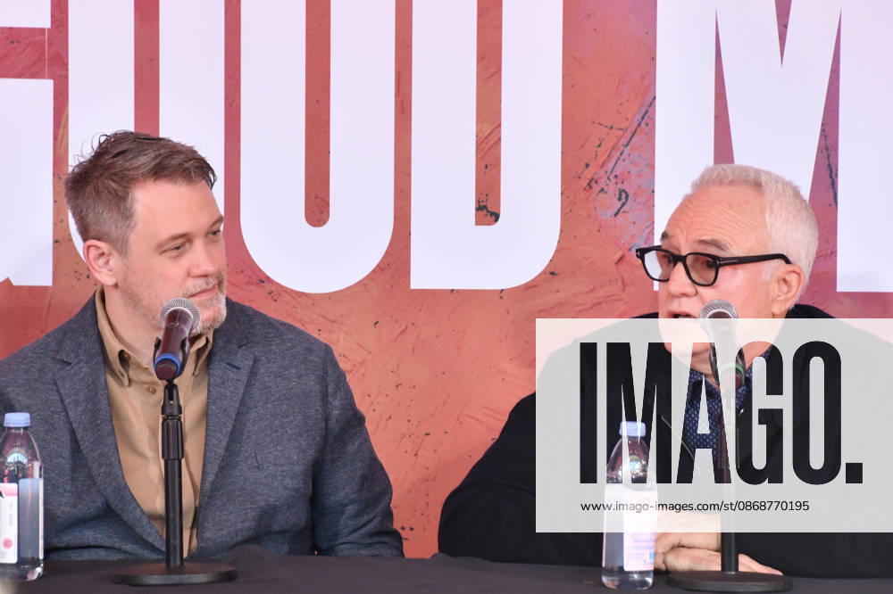 NEW YORK, NY- OCTOBER 6: Michael Arden and Bradley Whitford at the press conference for A Few Good Men at Lincoln Center Theater in the Vivian Beaumont Theatre on October 6, 2026 in New York City. Credit: AdMedia New York City USA - ZUMAa123 20261006_zaa_a123_115