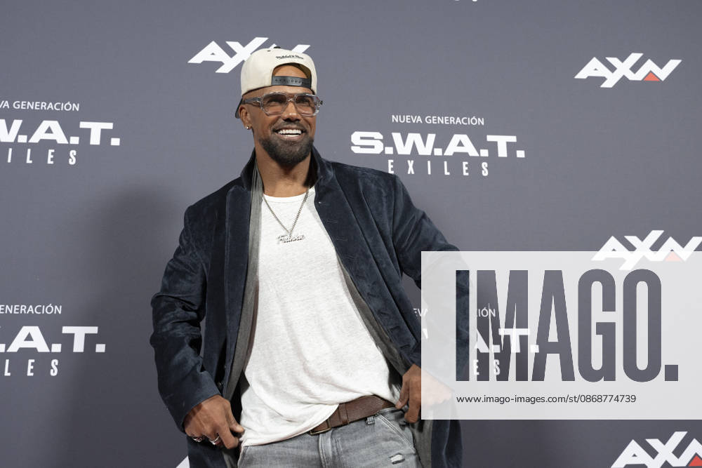 Shemar Moore attends the S.W.A.T. Exiles premiere at Palacio de la Prensa in Madrid. Madrid Spain - ZUMAs197 20261006_aaa_s197_147