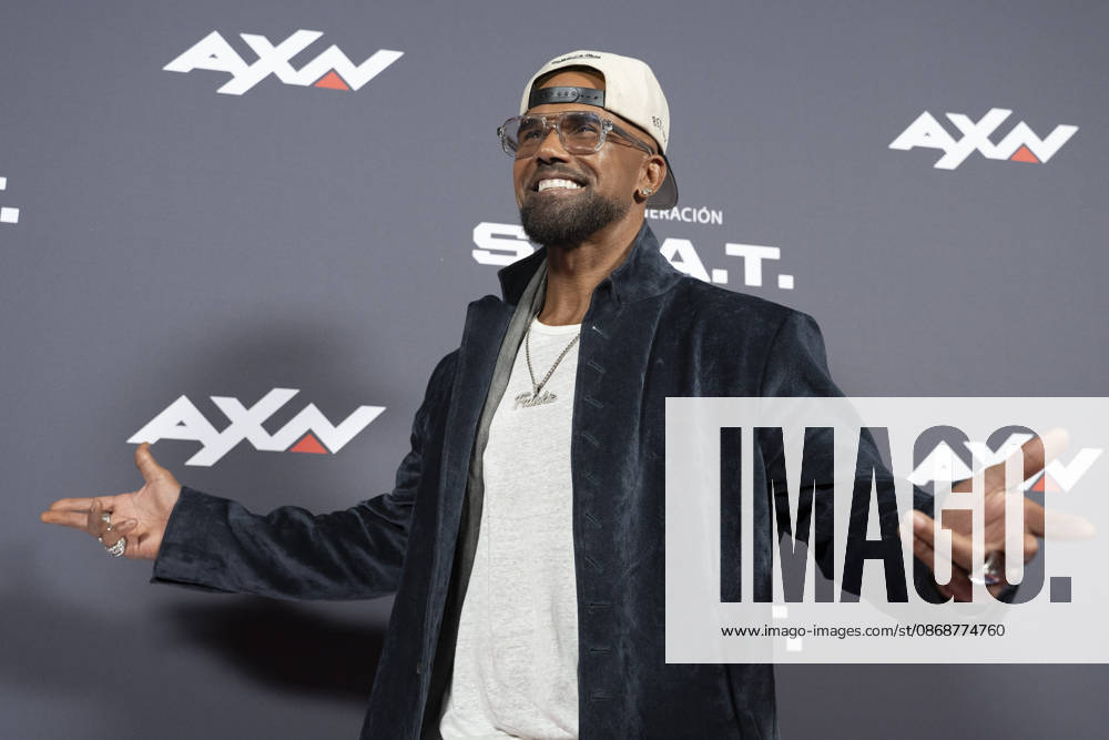 Shemar Moore attends the S.W.A.T. Exiles premiere at Palacio de la Prensa in Madrid. Madrid Spain - ZUMAs197 20261006_aaa_s197_158