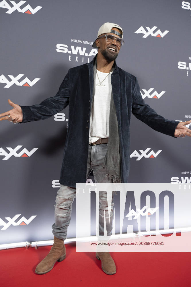 Shemar Moore attends the S.W.A.T. Exiles premiere at Palacio de la Prensa in Madrid. Madrid Spain - ZUMAs197 20261006_aaa_s197_196