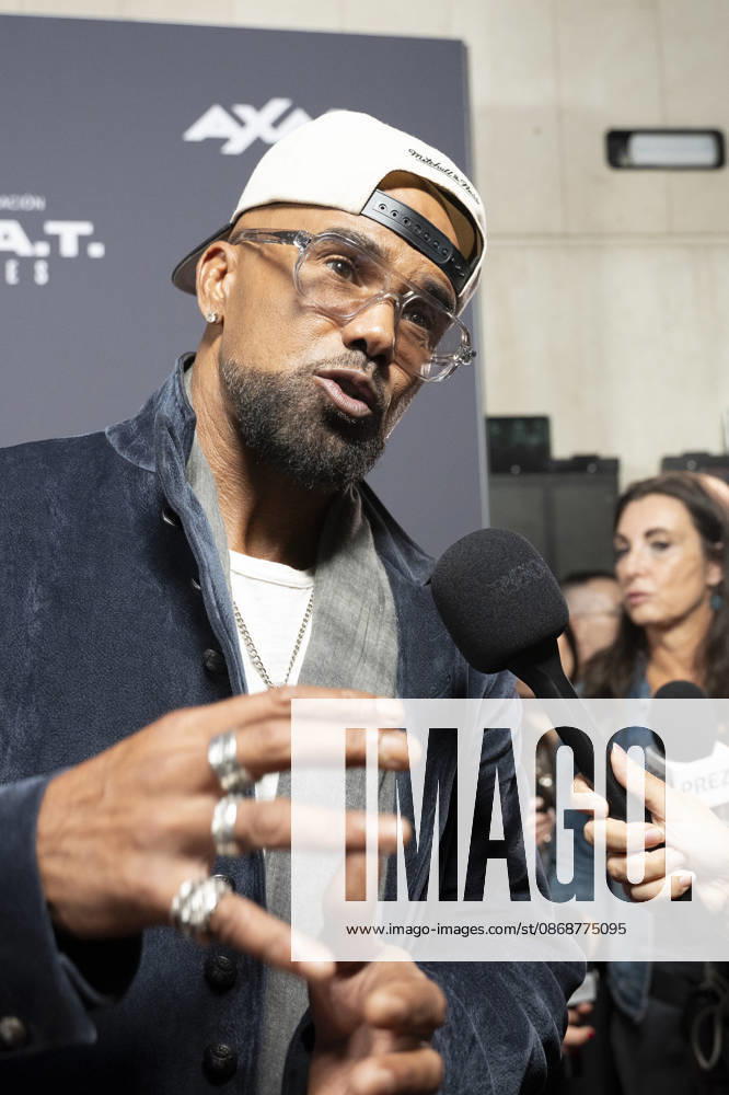 Shemar Moore attends the S.W.A.T. Exiles premiere at Palacio de la Prensa in Madrid. Madrid Spain - ZUMAs197 20261006_aaa_s197_199