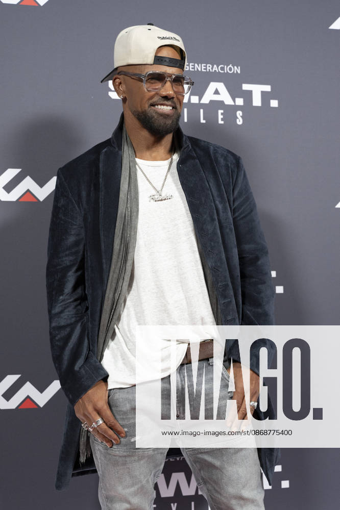 Shemar Moore attends the S.W.A.T. Exiles premiere at Palacio de la Prensa in Madrid. Madrid Spain - ZUMAs197 20261006_aaa_s197_208