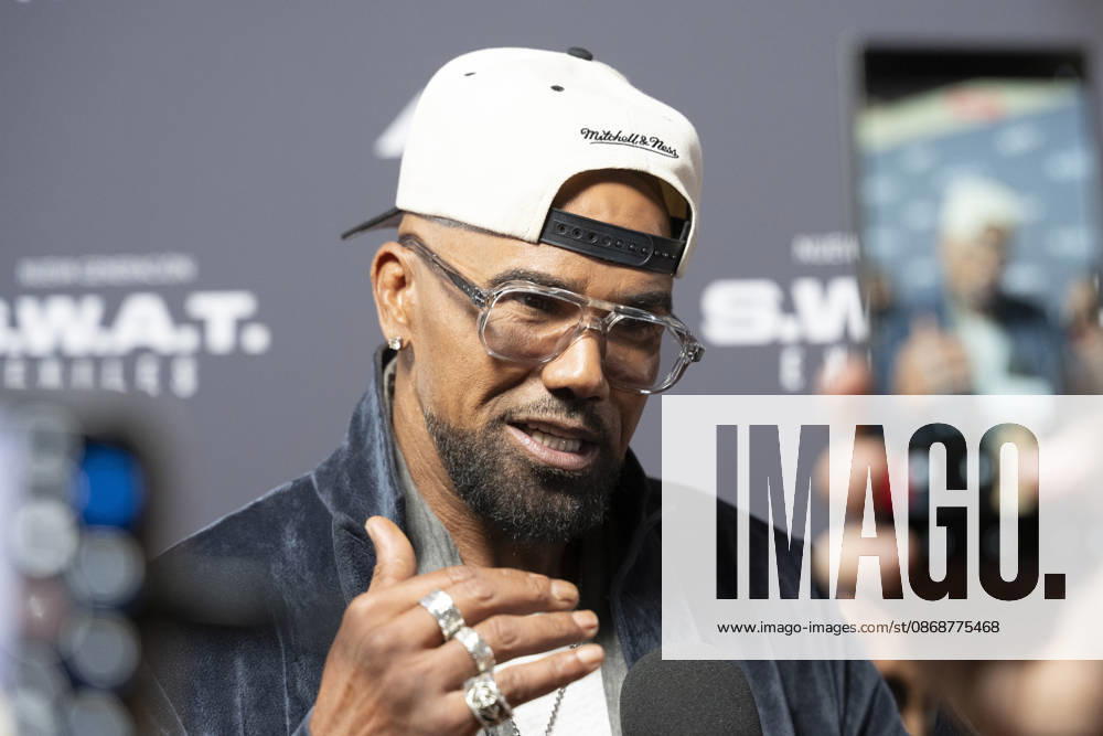 Shemar Moore attends the S.W.A.T. Exiles premiere at Palacio de la Prensa in Madrid. Madrid Spain - ZUMAs197 20261006_aaa_s197_216