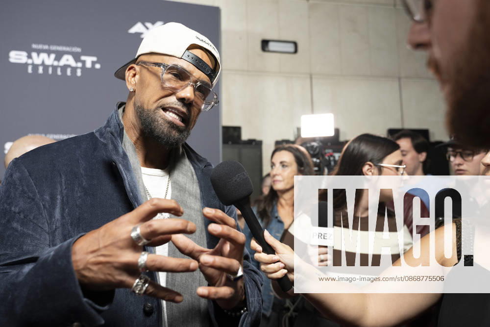 Shemar Moore attends the S.W.A.T. Exiles premiere at Palacio de la Prensa in Madrid. Madrid Spain - ZUMAs197 20261006_aaa_s197_226