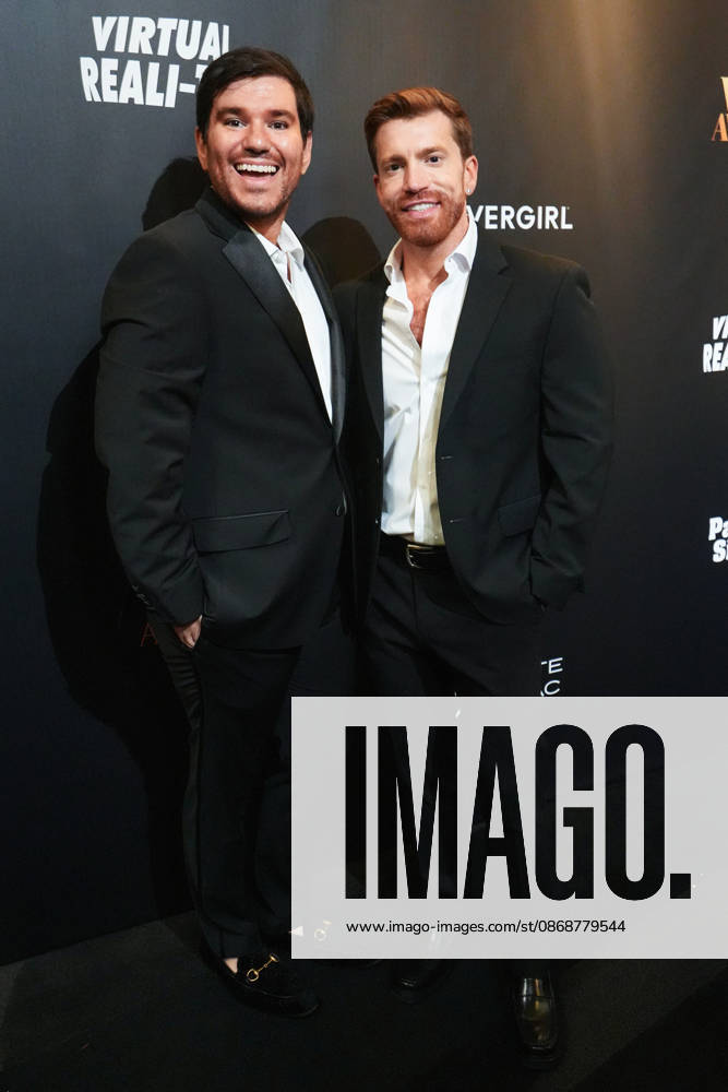 Danny Murphy, left, and Evan Real attend Page Six s Virtual Reali-Tea Awards at The Edison Ballroom on Tuesday, October 6, 2026, in New York City. NYP202610065006 STEPHANIxSPINDEL