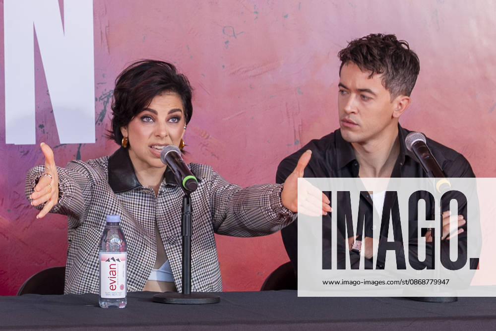 KRYSTA RODRIGUEZ and TOM BLYTH attend a press conference for A Few Good Men on Broadway at the Vivian Beaumont Theater at Lincoln Center in New York. 6 October 2026 New York USA - ZUMAa265 20261006_zep_a265_004