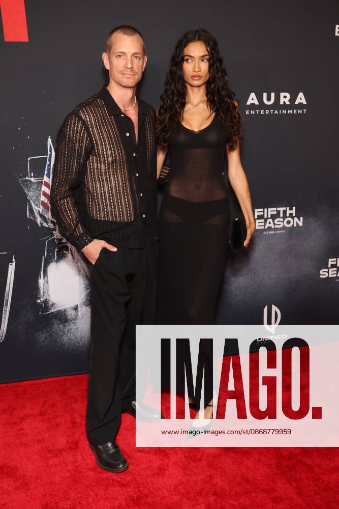 Los Angeles CA Oct 6: Joel Kinnaman & Kelly Gale at the film Premiere of The Beast on October6, 2026 Credit: USA - ZUMAa123 20261006_zaa_a123_155