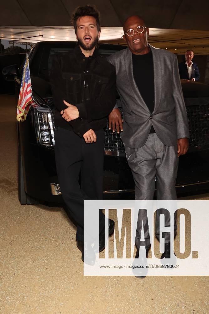 Los Angeles CA Oct 6: Guy Burnet and Samuel L. Jackson at the film Premiere of The Beast on October6, 2026 Credit: USA - ZUMAa123 20261006_zaa_a123_201