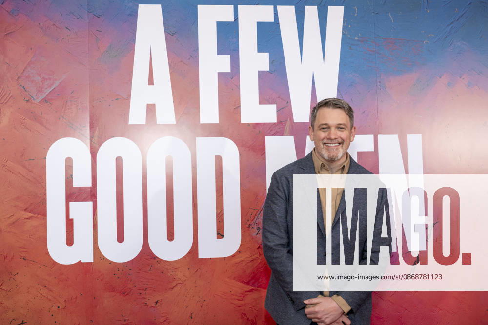 MICHAEL ARDEN attends a press conference for A Few Good Men on Broadway at the Vivian Beaumont Theater at Lincoln Center in New York. 6 October 2026 New York USA - ZUMAa265 20261006_zep_a265_021