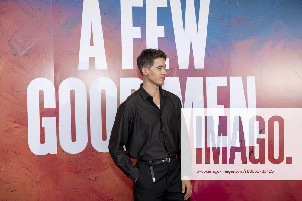 TOM BLYTH attends a press conference for A Few Good Men on Broadway at the Vivian Beaumont Theater at Lincoln Center in New York. 6 October 2026 New York USA - ZUMAa265 20261006_zep_a265_041