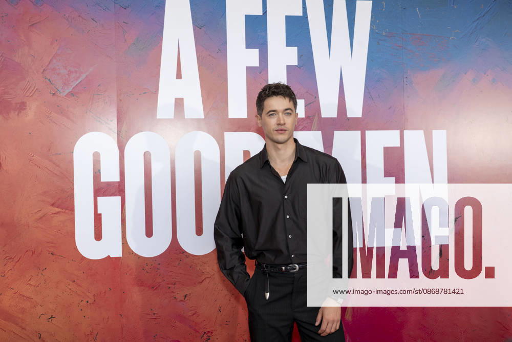 TOM BLYTH attends a press conference for A Few Good Men on Broadway at the Vivian Beaumont Theater at Lincoln Center in New York. 6 October 2026 New York USA - ZUMAa265 20261006_zep_a265_044