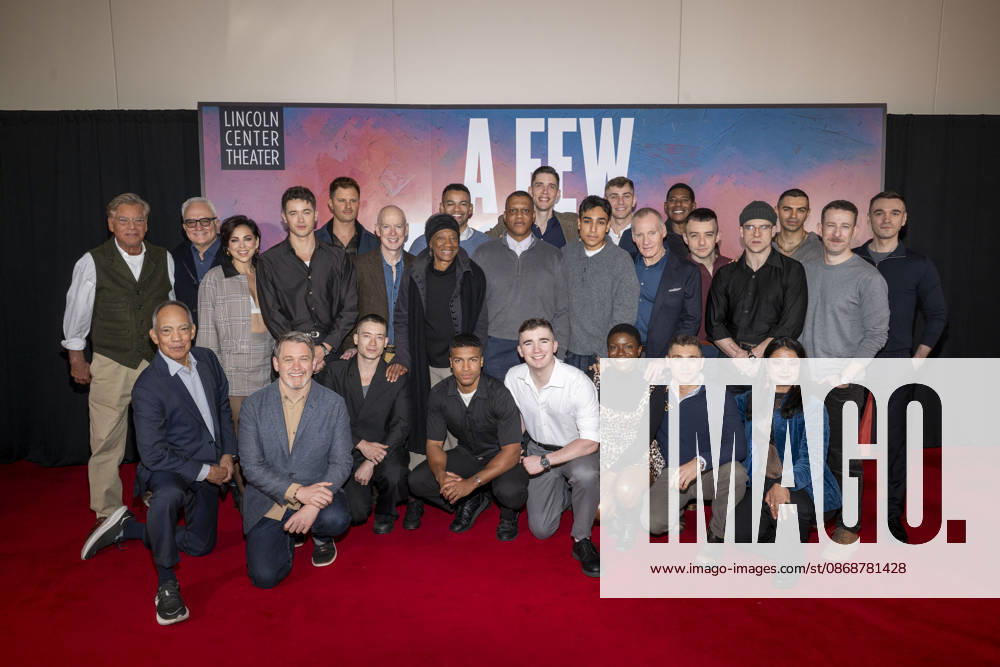 The cast and creative team of A Few Good Men on Broadway attend a press conference at the Vivian Beaumont Theater at Lincoln Center in New York. 6 October 2026 New York USA - ZUMAa265 20261006_zep_a265_051
