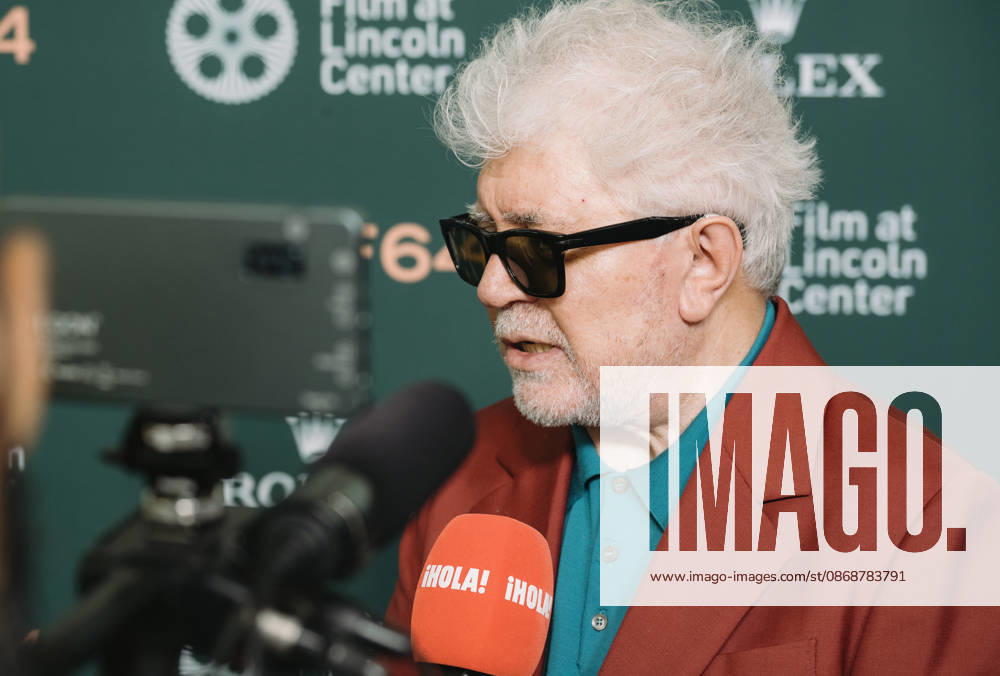 Pedro Almodovar attends the 64th New York Film Festival Pedro AlmodovarÃ¢â‚¬â ¢s Bitter Christmas U.S. Premiere. Held at Alice Tully Hall at Lincoln Center in New York. Dinara Khairova Zuma Press. October 6, 2026. Brooklyn United States - ZUMAp281 20261006_zea_p281_015
