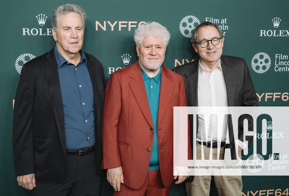 Tom Bernard and Michael Barker attend the 64th New York Film Festival Pedro Almodovarâ€⠢s Bitter Christmas U.S. Premiere. Held at Alice Tully Hall at Lincoln Center in New York. Dinara Khairova Zuma Press. October 6, 2026. Brooklyn United States - ZUMAp281 20261006_zea_p281_018