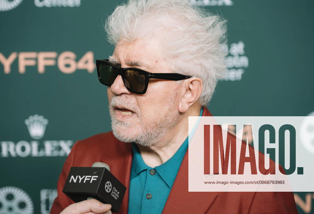 Pedro Almodovar attends the 64th New York Film Festival Pedro AlmodovarÃ¢â‚¬â ¢s Bitter Christmas U.S. Premiere. Held at Alice Tully Hall at Lincoln Center in New York. Dinara Khairova Zuma Press. October 6, 2026. Brooklyn United States - ZUMAp281 20261006_zea_p281_020
