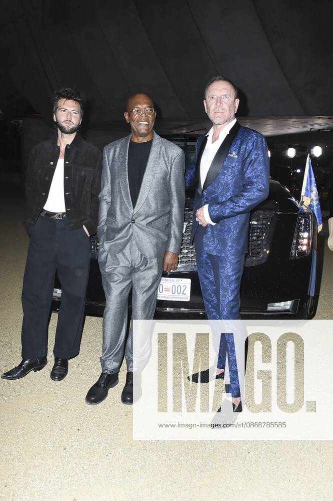 Samuel L. Jackson, Renny Harlin, Guy Burnett at arrivals for THE BEAST Premiere, Academy Museum of Motion Pictures, Los Angeles, CA, October 06, 2026. Photo By: Elizabeth Goodenough Everett Collection THE BEAST Premiere PUBLICATIONXNOTxINxCANxCHNxFRAxITAxJPNxNORxPOLxRUSxESPxUKxUSA