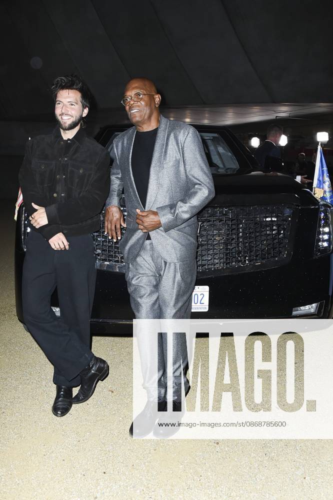 Guy Burnet, Samuel L. Jackson at arrivals for THE BEAST Premiere, Academy Museum of Motion Pictures, Los Angeles, CA, October 06, 2026. Photo By: Elizabeth Goodenough Everett Collection THE BEAST Premiere PUBLICATIONXNOTxINxCANxCHNxFRAxITAxJPNxNORxPOLxRUSxESPxUKxUSA