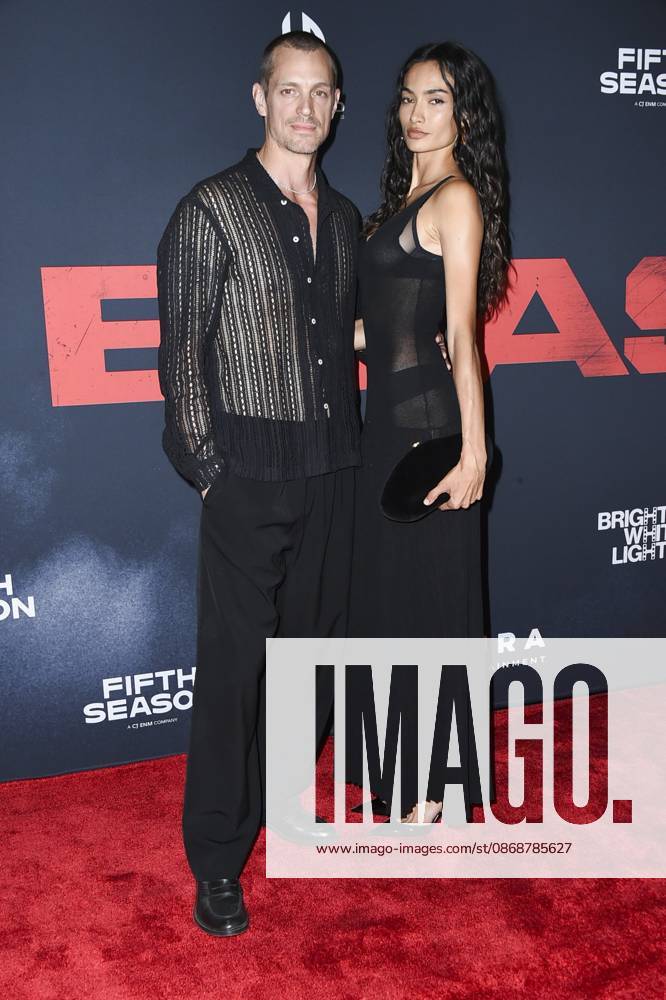 Joel Kinnaman, Kelly Gale at arrivals for THE BEAST Premiere, Academy Museum of Motion Pictures, Los Angeles, CA, October 06, 2026. Photo By: Elizabeth Goodenough Everett Collection THE BEAST Premiere PUBLICATIONXNOTxINxCANxCHNxFRAxITAxJPNxNORxPOLxRUSxESPxUKxUSA