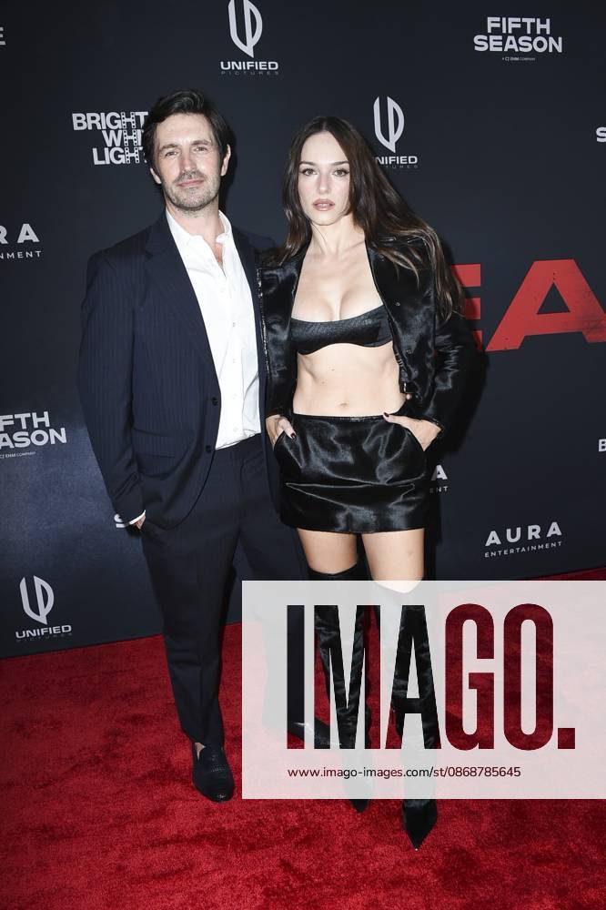 Eoin Macken, Emanuela Postacchini at arrivals for THE BEAST Premiere, Academy Museum of Motion Pictures, Los Angeles, CA, October 06, 2026. Photo By: Elizabeth Goodenough Everett Collection THE BEAST Premiere PUBLICATIONXNOTxINxCANxCHNxFRAxITAxJPNxNORxPOLxRUSxESPxUKxUSA