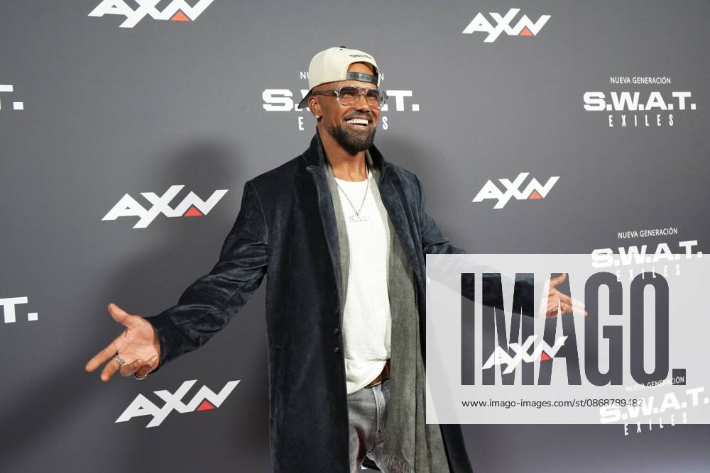 Shemar Moore attends the S.W.A.T. Exiles premiere at Palacio de la Prensa on October 06, 2026 in Madrid, Spain. Cordon Press
