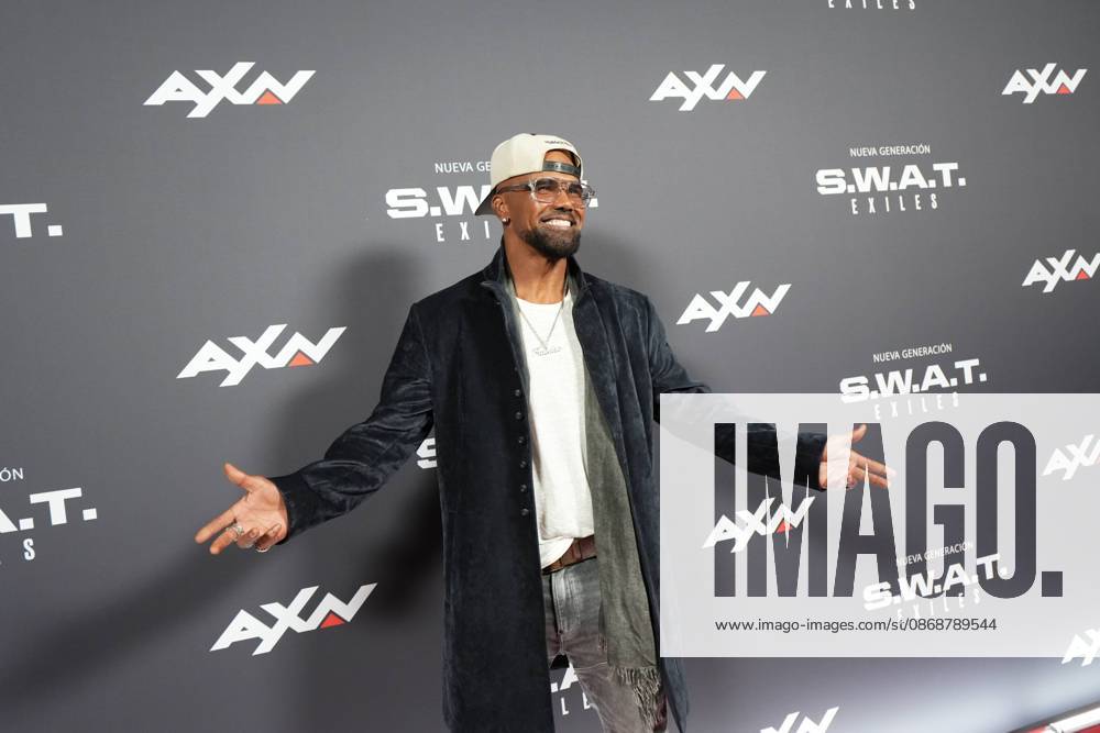 Shemar Moore attends the S.W.A.T. Exiles premiere at Palacio de la Prensa on October 06, 2026 in Madrid, Spain. Cordon Press
